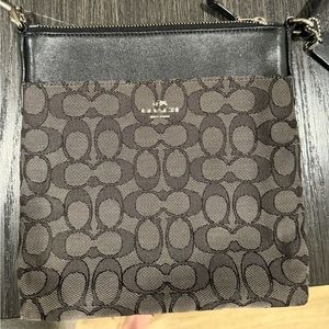 Coach black crossbody